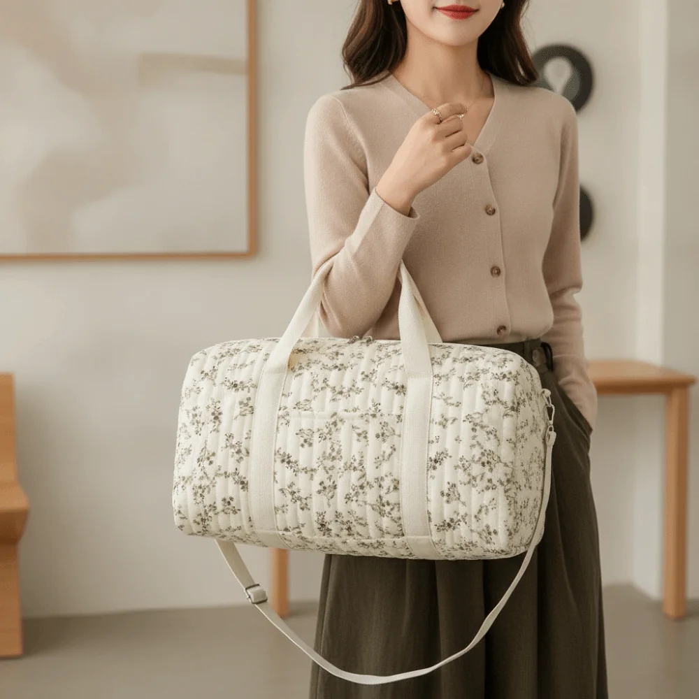 Embroidered Tote Lightweight Cylinder Handbag Large Capacity Soft Mommy Travel Bag Washable Foldable Diaper Organizer Mom
Embroidered Tote Lightweight Cylinder Handbag Large Capacity Soft Mommy Travel Bag Washable Foldable Diaper Organizer Mom