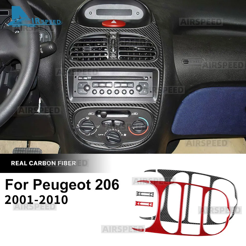 Real Soft Carbon Fiber Sticker For Peugeot 206 2001 2002 2003 2004 2005 2006 2007 2008 2009 2010 Car Central Control Air Outlet
Real Soft Carbon Fiber Sticker For Peugeot 206 2001 2002 2003 2004 2005 2006 2007 2008 2009 2010 Car Central Control Air Outlet
