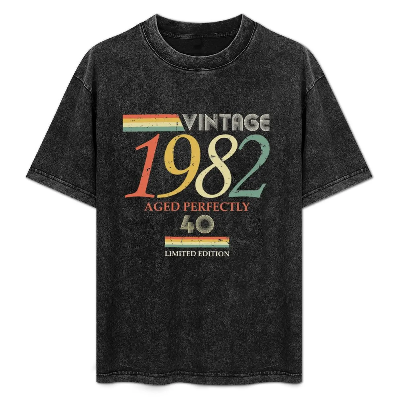 Vintage 1982, 40th Birthday Aged Perfectly Gift T-Shirt Labor Work Casual T-Shirt
Vintage 1982, 40th Birthday Aged Perfectly Gift T-Shirt Labor Work Casual T-Shirt