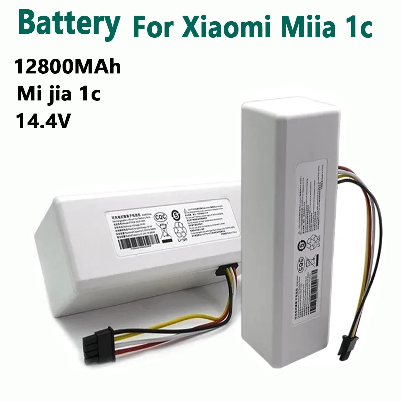 Новый аккумулятор для робота-пылесоса Xiaomi Mijia 1C STYTJ01ZHM 14,4 В 12800 мАч, аксессуары, запчасти
Новый аккумулятор для робота-пылесоса Xiaomi Mijia 1C STYTJ01ZHM 14,4 В 12800 мАч, аксессуары, запчасти