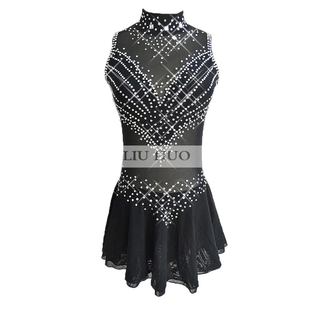 LIUHUO Women Girl Performance Aldult Gymnastics Competition Leotard Ice Figure Skating Dress Dance Costume Sleeveless Black Teen
LIUHUO Women Girl Performance Aldult Gymnastics Competition Leotard Ice Figure Skating Dress Dance Costume Sleeveless Black Teen