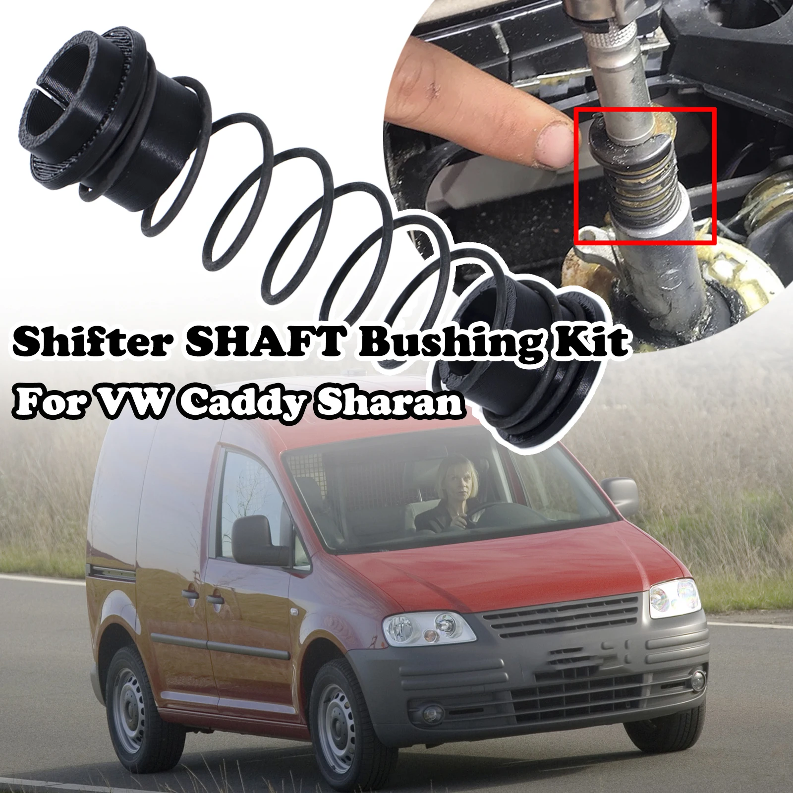 Solid Gear stick Lever Shifter Shaft BushingKit For VW Caddy Sharan Gear Shifting IssueFix Manual Gearbox Spare PartsReplacement
Solid Gear stick Lever Shifter Shaft BushingKit For VW Caddy Sharan Gear Shifting IssueFix Manual Gearbox Spare PartsReplacement
