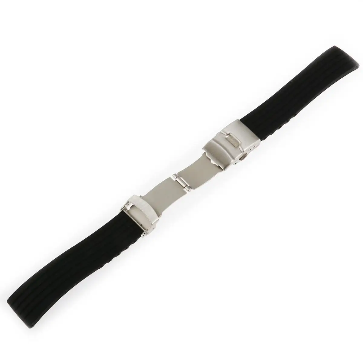 22mm Waterproof Silicone Watch Band 75 Inch 22mm Width Black Durable Strap Steel Clasp Quick Release Safety Watches
22mm Waterproof Silicone Watch Band 75 Inch 22mm Width Black Durable Strap Steel Clasp Quick Release Safety Watches
