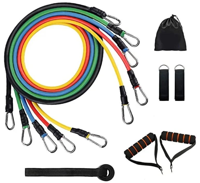 2026 Hot Selling Fitness Exercises 11pcs 150lbs Heavy TPE Or Latex Resistance Band And Tube Setpromote Sales
2026 Hot Selling Fitness Exercises 11pcs 150lbs Heavy TPE Or Latex Resistance Band And Tube Setpromote Sales