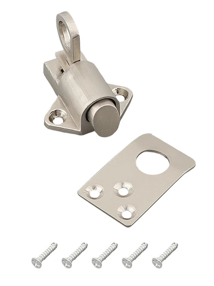 Stainless Steel Door Lock Spring Bolt Lock Long Lasting Simple Metal Zinc Alloy Self Closing Automatic Spring Pin
Stainless Steel Door Lock Spring Bolt Lock Long Lasting Simple Metal Zinc Alloy Self Closing Automatic Spring Pin