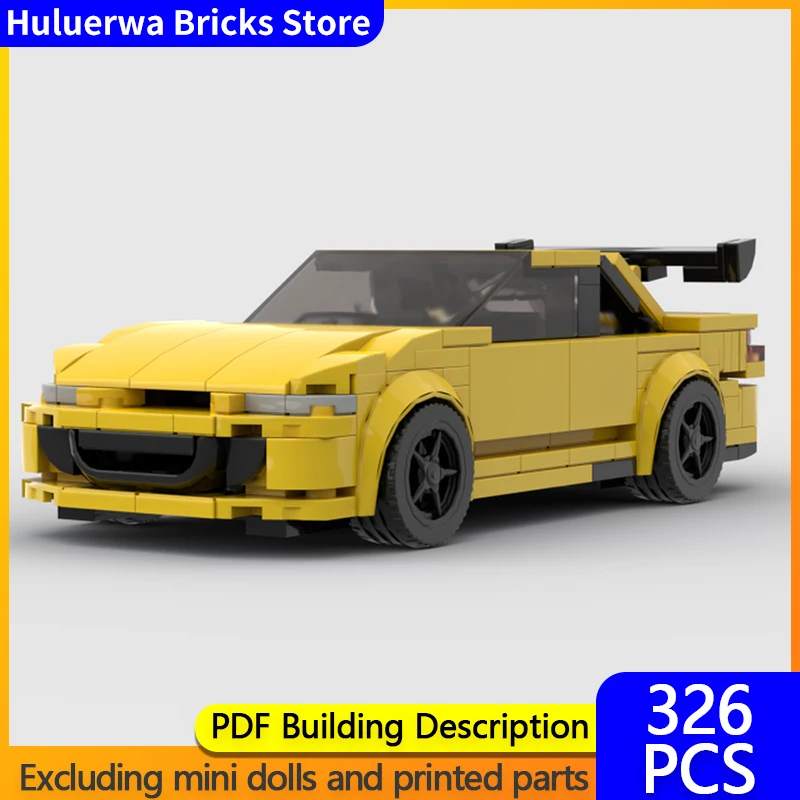 Модель городской автомобиль MOC, строительные кирпичи GTS-R, высокопроизводительный седан, модульная технология, детские праздничные подарки, сборка игрушек, костюм
Модель городской автомобиль MOC, строительные кирпичи GTS-R, высокопроизводительный седан, модульная технология, детские праздничные подарки, сборка игрушек, костюм