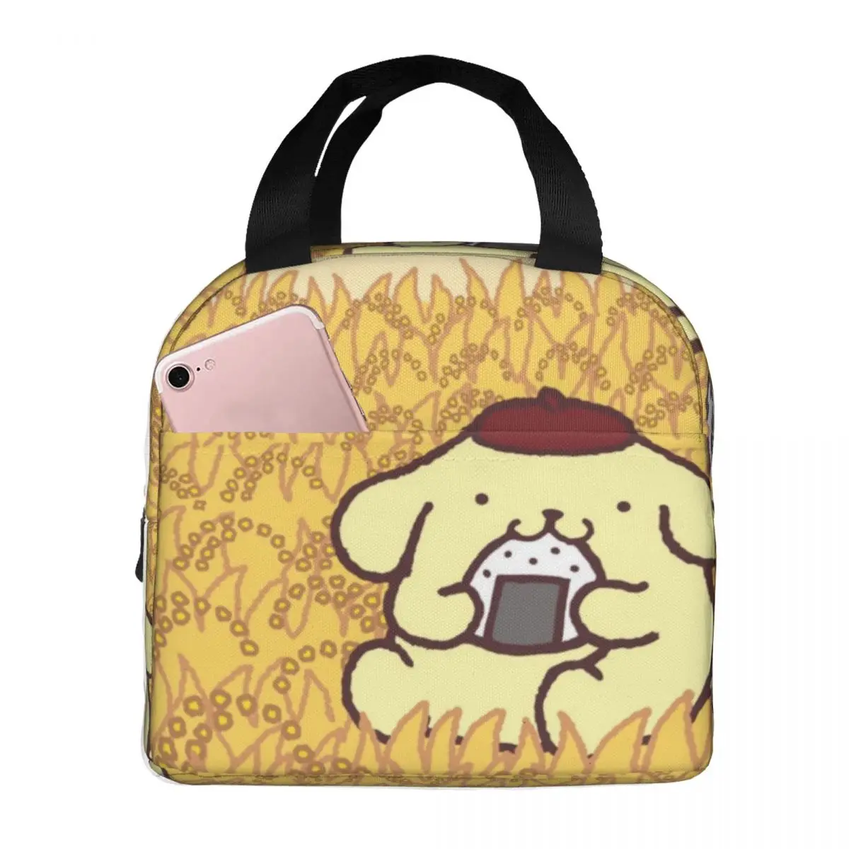 Сумка для ланч-бокса с милой собакой Sanrio Pom Pom Purin для офисных работников, новинка для ланч-боксов, прочная водонепроницаемая
Сумка для ланч-бокса с милой собакой Sanrio Pom Pom Purin для офисных работников, новинка для ланч-боксов, прочная водонепроницаемая