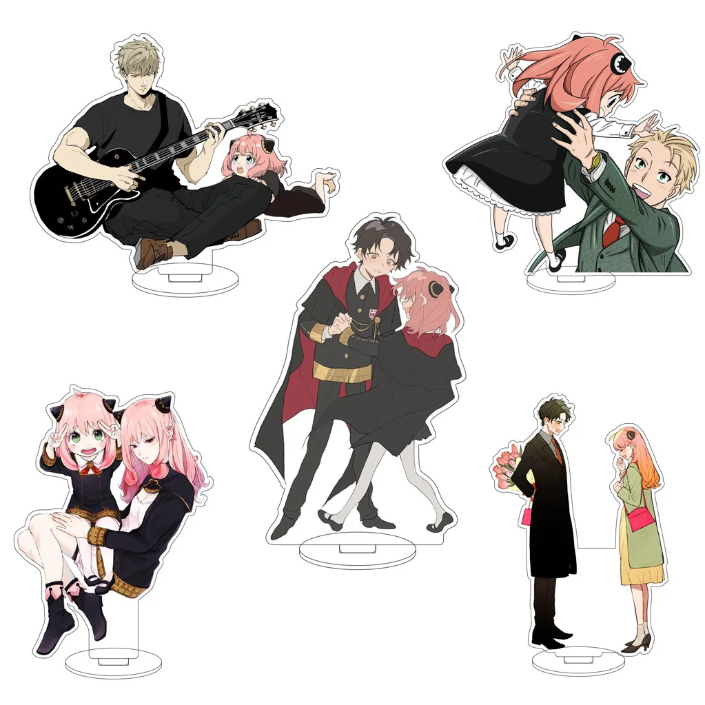 16CM Anime SPY×FAMILY Becky Blackbell Anya Forger Loid Forger Yor Forger Cos Acrylic Figure Stand Ornaments Exquisite Gifts
16CM Anime SPY×FAMILY Becky Blackbell Anya Forger Loid Forger Yor Forger Cos Acrylic Figure Stand Ornaments Exquisite Gifts