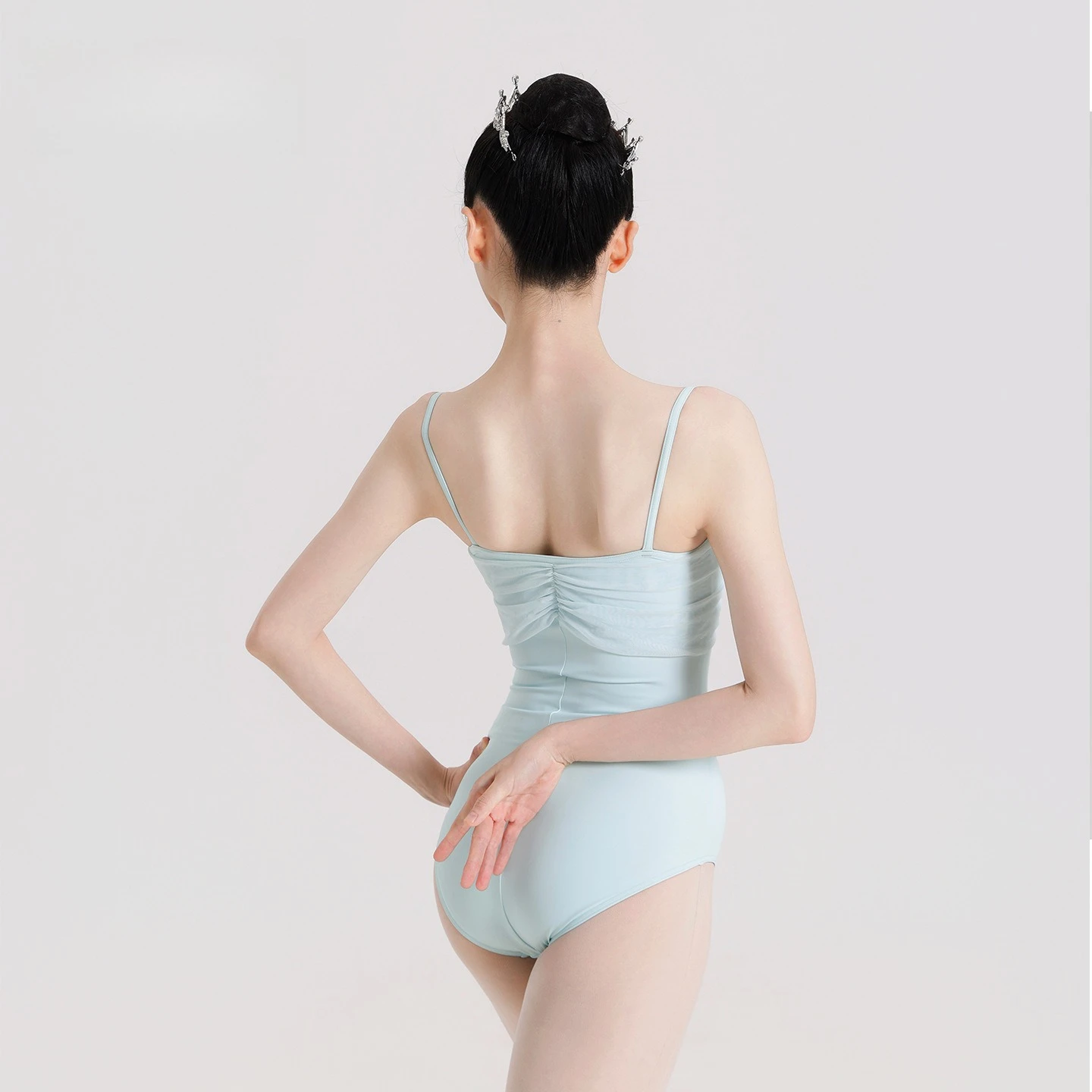 Women Ballet Dance Leotard French-style Strappy Movable Mesh Two Ways of Wearing Dancewear Ballet Practice Gymnastics Bodysuit
Women Ballet Dance Leotard French-style Strappy Movable Mesh Two Ways of Wearing Dancewear Ballet Practice Gymnastics Bodysuit