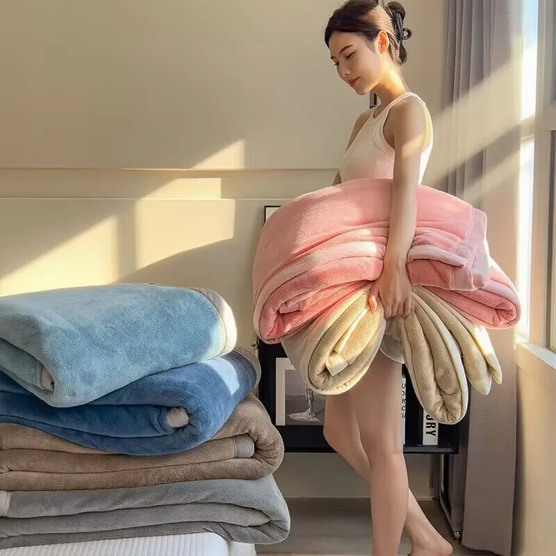 【Fast Delivery】Milk Velvet Fleece Flannel Plush Bedding Blankets Sofa Nap Blanket Single Double Couple Size Fluffy Bedspread 
【Fast Delivery】Milk Velvet Fleece Flannel Plush Bedding Blankets Sofa Nap Blanket Single Double Couple Size Fluffy Bedspread