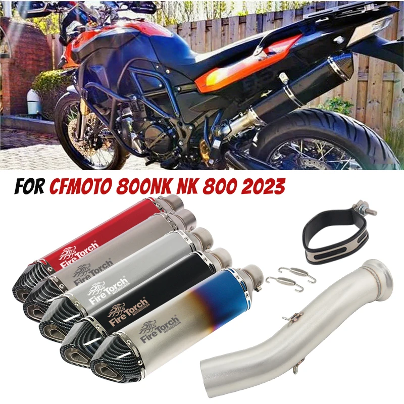 Мотоциклетные выхлопные системы, глушитель средней трубы из углеродного волокна DB Killer для CFMOTO 800NK 800NK NK 800 2023
Мотоциклетные выхлопные системы, глушитель средней трубы из углеродного волокна DB Killer для CFMOTO 800NK 800NK NK 800 2023