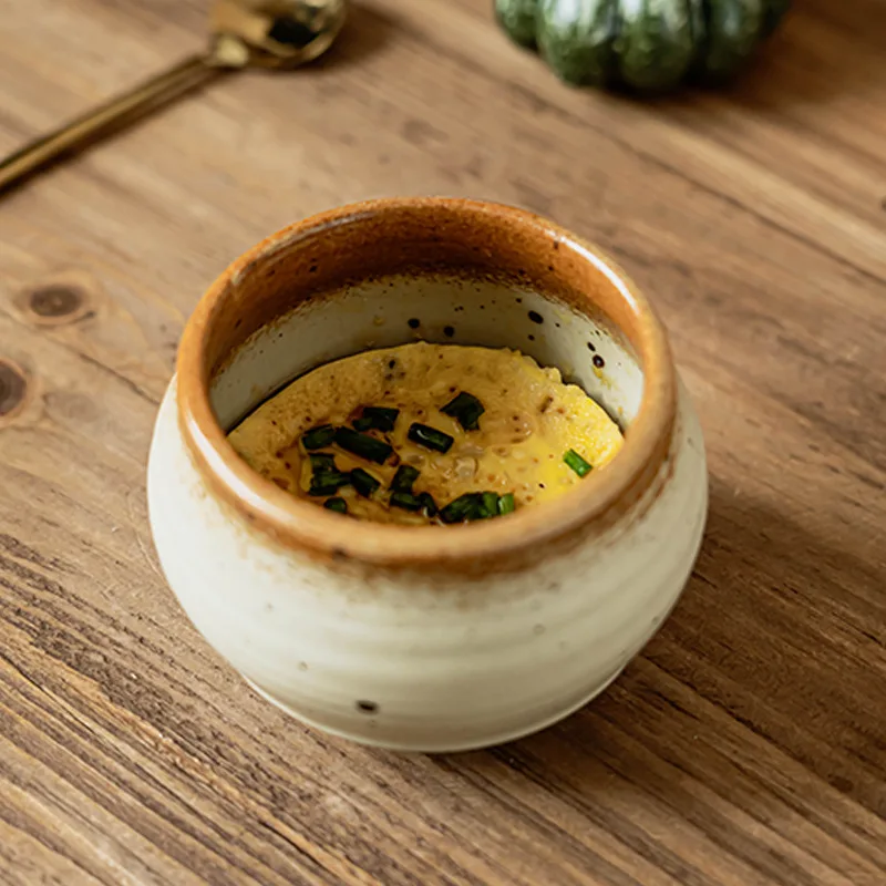 YFY coarse pottery retro style ceramic old-fashioned small stew pot household soup stew cup tableware crock pot soup
YFY coarse pottery retro style ceramic old-fashioned small stew pot household soup stew cup tableware crock pot soup