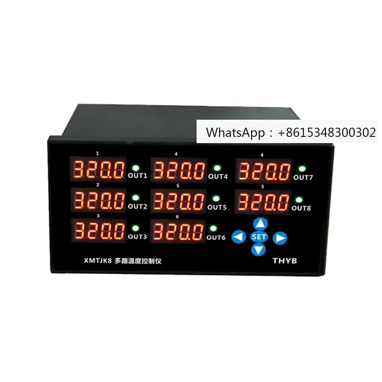 8-way PID temperature controller, multi-channel temperature control, computer monitoring temperature recording curve recording
8-way PID temperature controller, multi-channel temperature control, computer monitoring temperature recording curve recording