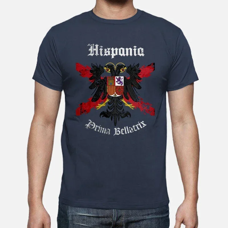 Hispania. First Bellatrix. Spanish Cross of Burgundy Eagle Badge T Shirt. Short Sleeve 100% Cotton Casual T-shirts Loose Top New
Hispania. First Bellatrix. Spanish Cross of Burgundy Eagle Badge T Shirt. Short Sleeve 100% Cotton Casual T-shirts Loose Top New