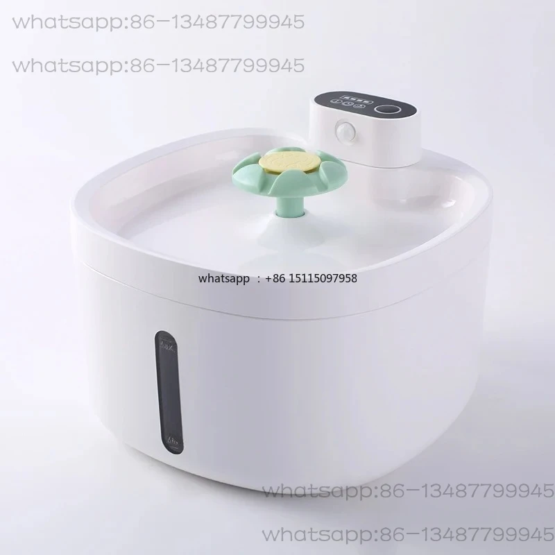 2.6L Smart Sensor Automatic Cat Water Fountain with LED Light Ultra Silent USB Cats Electric Mute Water Feeder
2.6L Smart Sensor Automatic Cat Water Fountain with LED Light Ultra Silent USB Cats Electric Mute Water Feeder