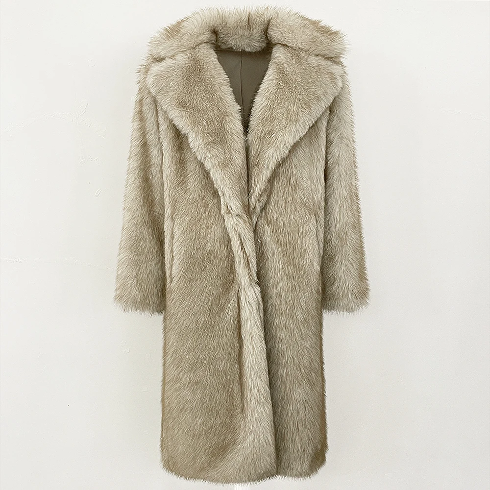 OFTBUY Fake Fur Jacket Long Sleeves Fur Coat Eco-friendly European Style Loose Casual Women Winter Fluffy Fur Faux Fur Coat Long
OFTBUY Fake Fur Jacket Long Sleeves Fur Coat Eco-friendly European Style Loose Casual Women Winter Fluffy Fur Faux Fur Coat Long