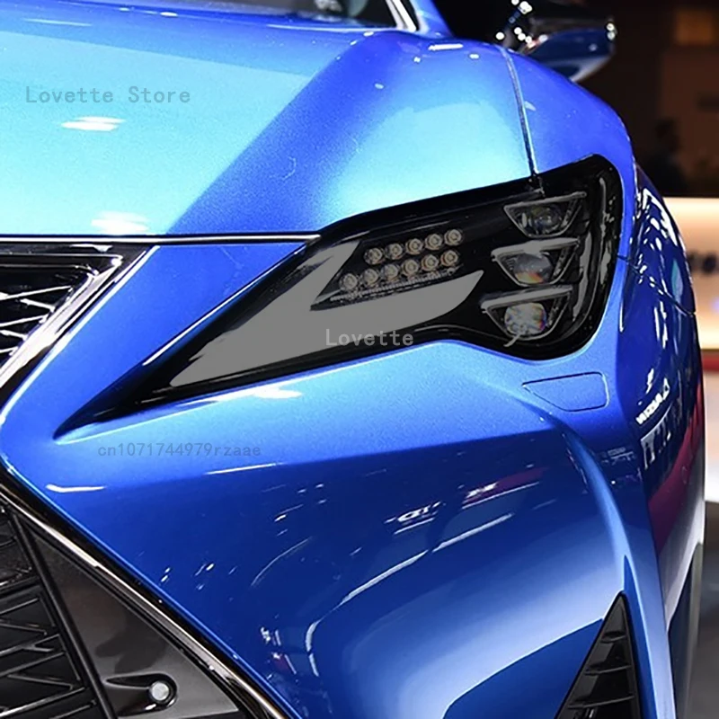 For Lexus RC 2019-2021 Accessories Car Headlight Front Lamp Protective Film Restoration Transparent Black TPU Sticker
For Lexus RC 2019-2021 Accessories Car Headlight Front Lamp Protective Film Restoration Transparent Black TPU Sticker