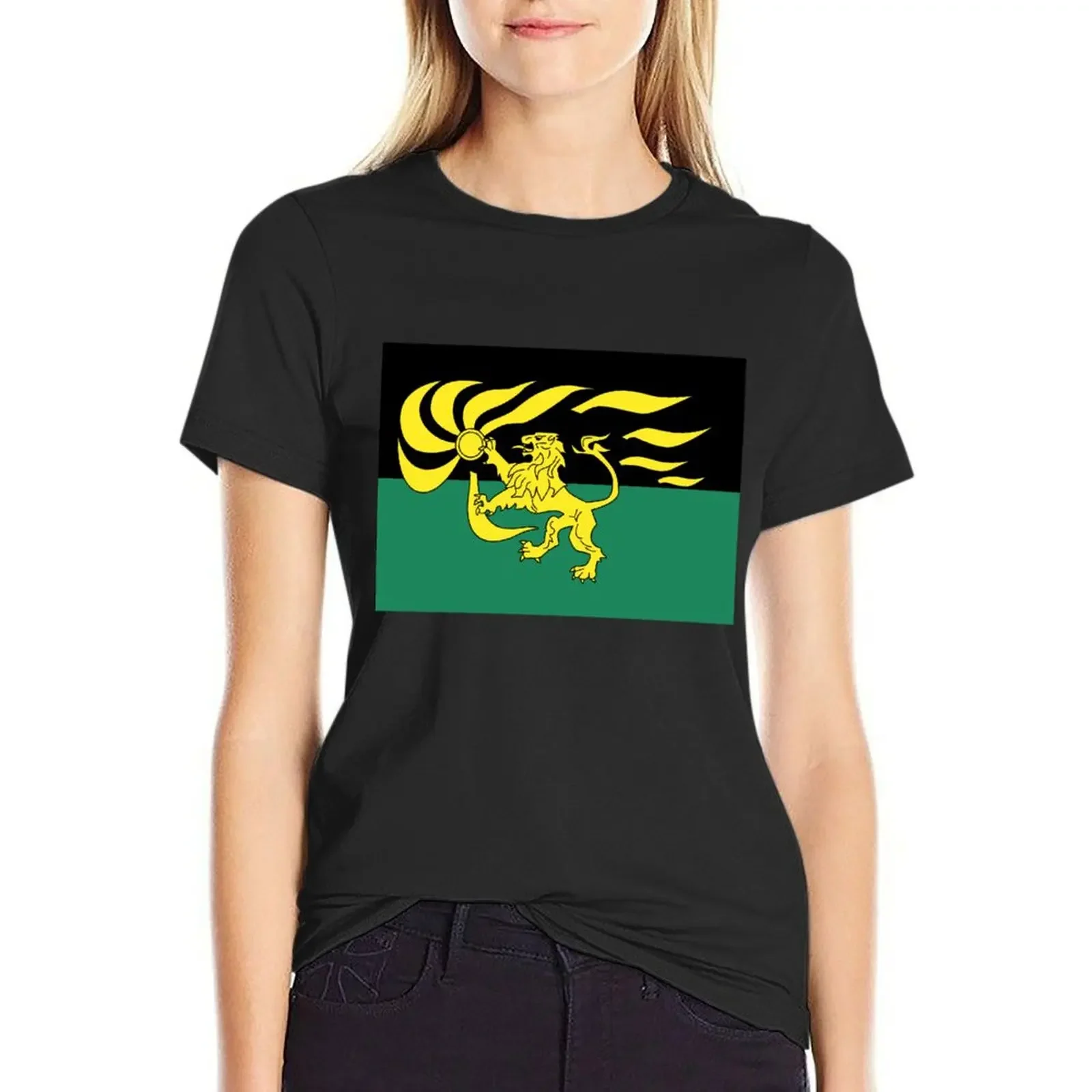 Zamunda flag T-Shirt sports fans summer tops funny new edition white t-shirt dress for Women sexy
Zamunda flag T-Shirt sports fans summer tops funny new edition white t-shirt dress for Women sexy