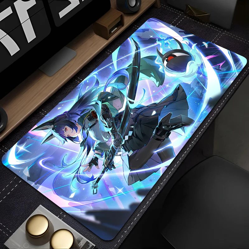 Коврик для мыши Zenless Zone Zero, коврик для компьютерной мыши, игровые аксессуары, коврик для мыши с принтом, настольный коврик, коврик для клавиатуры Hoshimi Miyabi Mausepad
Коврик для мыши Zenless Zone Zero, коврик для компьютерной мыши, игровые аксессуары, коврик для мыши с принтом, настольный коврик, коврик для клавиатуры Hoshimi Miyabi Mausepad