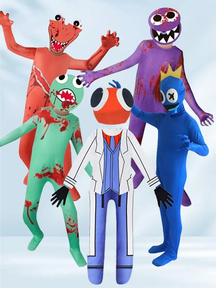 Rainbow Friends Monster Onesie Halloween Cosplay Costume Women's Ethnic Stage Clothing Polyester Material Spring Season
Rainbow Friends Monster Onesie Halloween Cosplay Costume Women's Ethnic Stage Clothing Polyester Material Spring Season