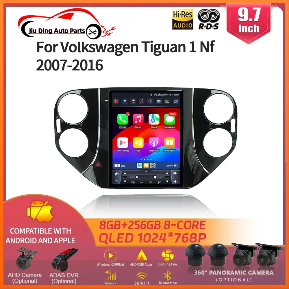 9.7inch For Volkswagen Tiguan 1 Nf 2007-2016 Android 14 Car Radio Multimedia GPS Navigation Stereo Wireless Carplay Touch Screen
9.7inch For Volkswagen Tiguan 1 Nf 2007-2016 Android 14 Car Radio Multimedia GPS Navigation Stereo Wireless Carplay Touch Screen