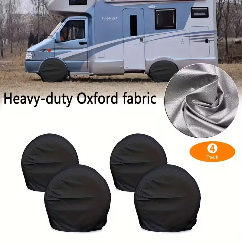 4PCS Polyester Car Auto Wheel Tire Cover Protector Car Spare Tire Cover Tyre Wheel Covers For Vehicles Dustproof Tire Bags
4PCS Polyester Car Auto Wheel Tire Cover Protector Car Spare Tire Cover Tyre Wheel Covers For Vehicles Dustproof Tire Bags