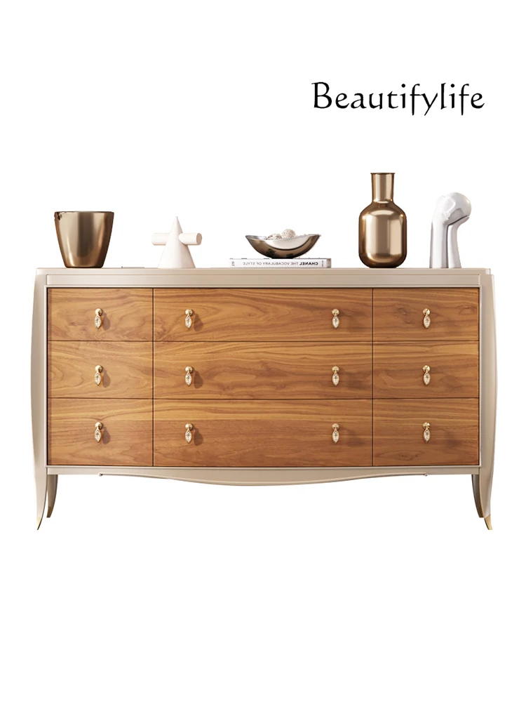 Country Solid Wood Chest of Drawers Bedroom Storage Chest of Drawers Home High-End Large Capacity Nine Buckets Chest of Drawer
Country Solid Wood Chest of Drawers Bedroom Storage Chest of Drawers Home High-End Large Capacity Nine Buckets Chest of Drawer