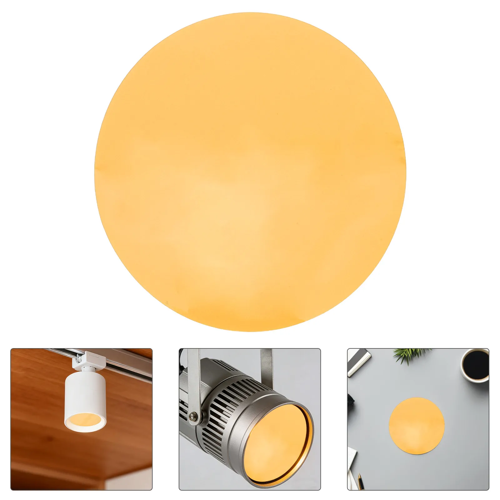 10Pcs Self-Adhesive Ambient Lighting Filter Gels Warm Light Diffuser Film Sheets Color Correction Plastic Overlays for Lamps
10Pcs Self-Adhesive Ambient Lighting Filter Gels Warm Light Diffuser Film Sheets Color Correction Plastic Overlays for Lamps