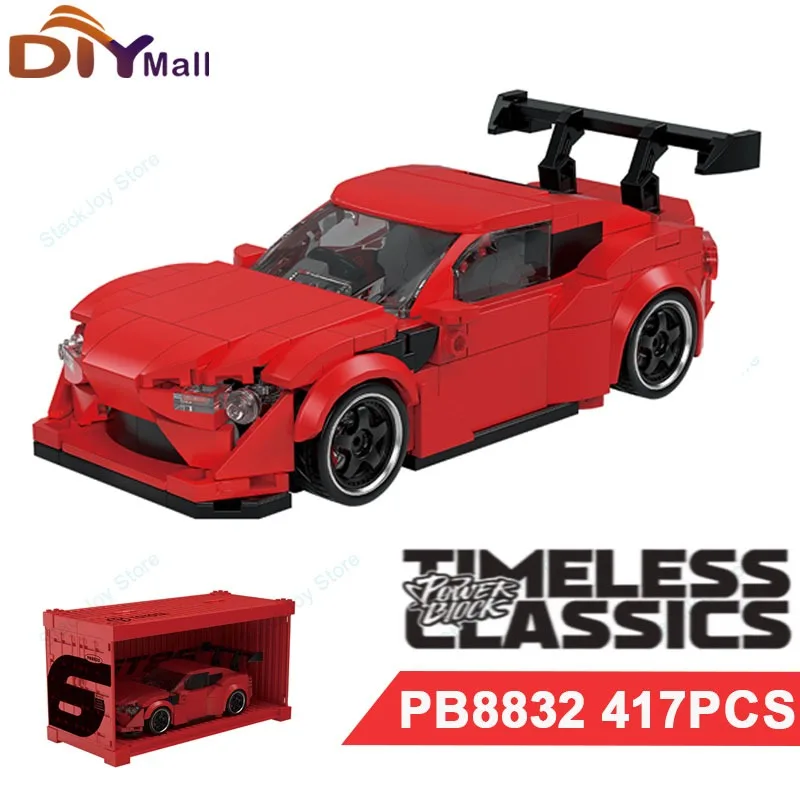 PB8832 City Racing Sports GT86 Car Building Blocks Speed Racer Bricks Supercar Vehicle Creative Set For Kids Adult Gift
PB8832 City Racing Sports GT86 Car Building Blocks Speed Racer Bricks Supercar Vehicle Creative Set For Kids Adult Gift