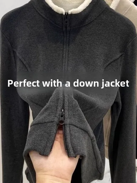 Теплая толстовка с флисовой подкладкой, воротником-стойкой и двойной молнией, осенне-зимняя, новая модель, корейский свободный крой, из органического бамбукового волокна
Теплая толстовка с флисовой подкладкой, воротником-стойкой и двойной молнией, осенне-зимняя, новая модель, корейский свободный крой, из органического бамбукового волокна