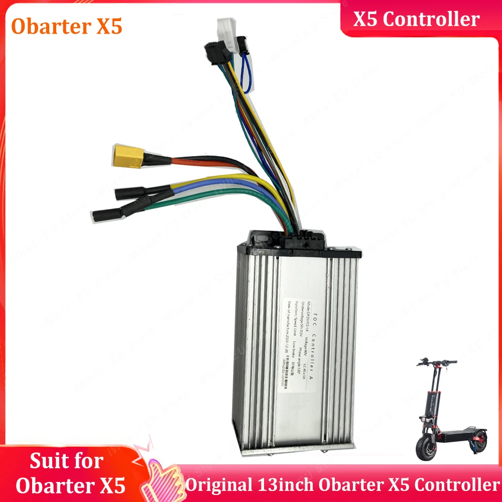 Original OBARTER X5 60V 45A Controller Spare Part Suit for OBARTER X5 60V 30Ah Electric Scooter Official OBARTER Accessories
Original OBARTER X5 60V 45A Controller Spare Part Suit for OBARTER X5 60V 30Ah Electric Scooter Official OBARTER Accessories