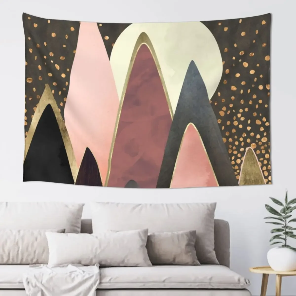 Pink and Gold Peaks Tapestry Nordic Home Decor Decoration Bedroom Decoration Pictures Room Wall Tapestry
Pink and Gold Peaks Tapestry Nordic Home Decor Decoration Bedroom Decoration Pictures Room Wall Tapestry