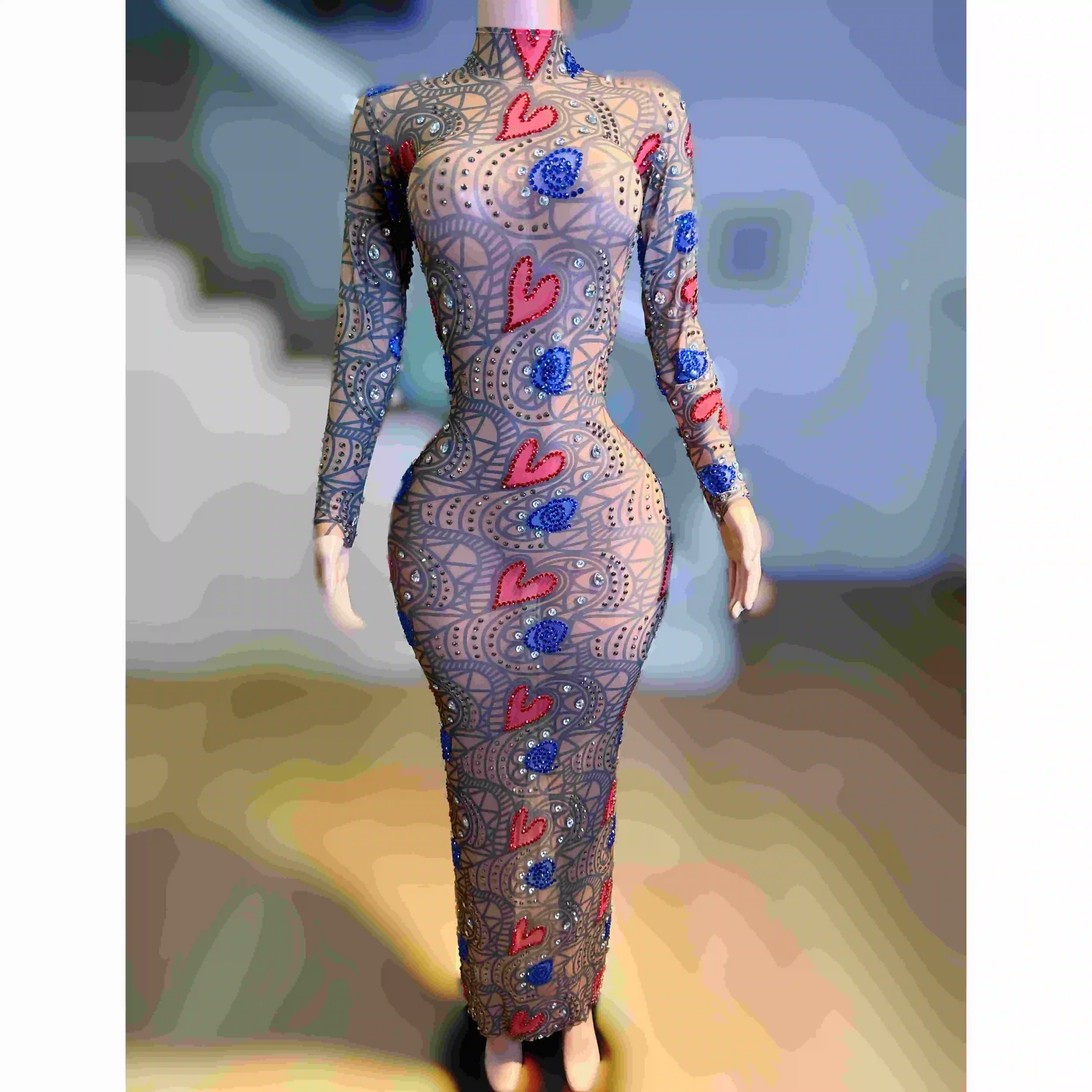Sexy Printing Rhinestones Print Dance Stage Dress Nightclub Bar Dj Performance Costumes Singer Women Gogo Dancers Dress DN19743
Sexy Printing Rhinestones Print Dance Stage Dress Nightclub Bar Dj Performance Costumes Singer Women Gogo Dancers Dress DN19743