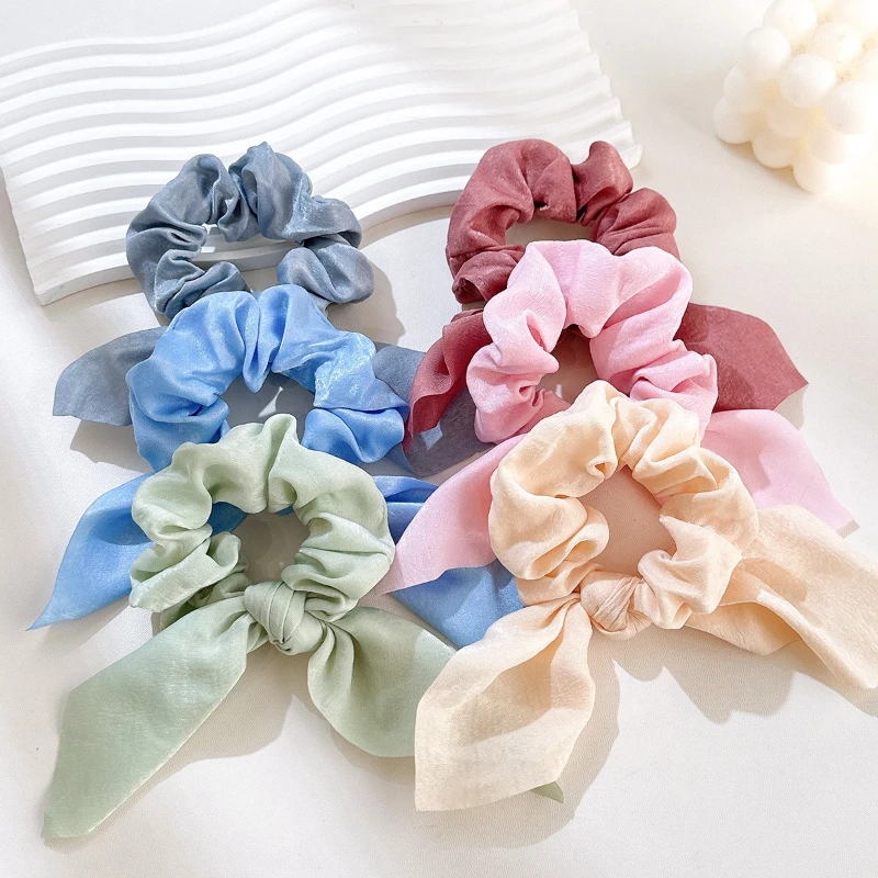 6PCS Solid Color Large Intestine Hair Band Bow Headband Rabbit Ear Fabric Hair Rope Simple High-end Rubber Band
6PCS Solid Color Large Intestine Hair Band Bow Headband Rabbit Ear Fabric Hair Rope Simple High-end Rubber Band