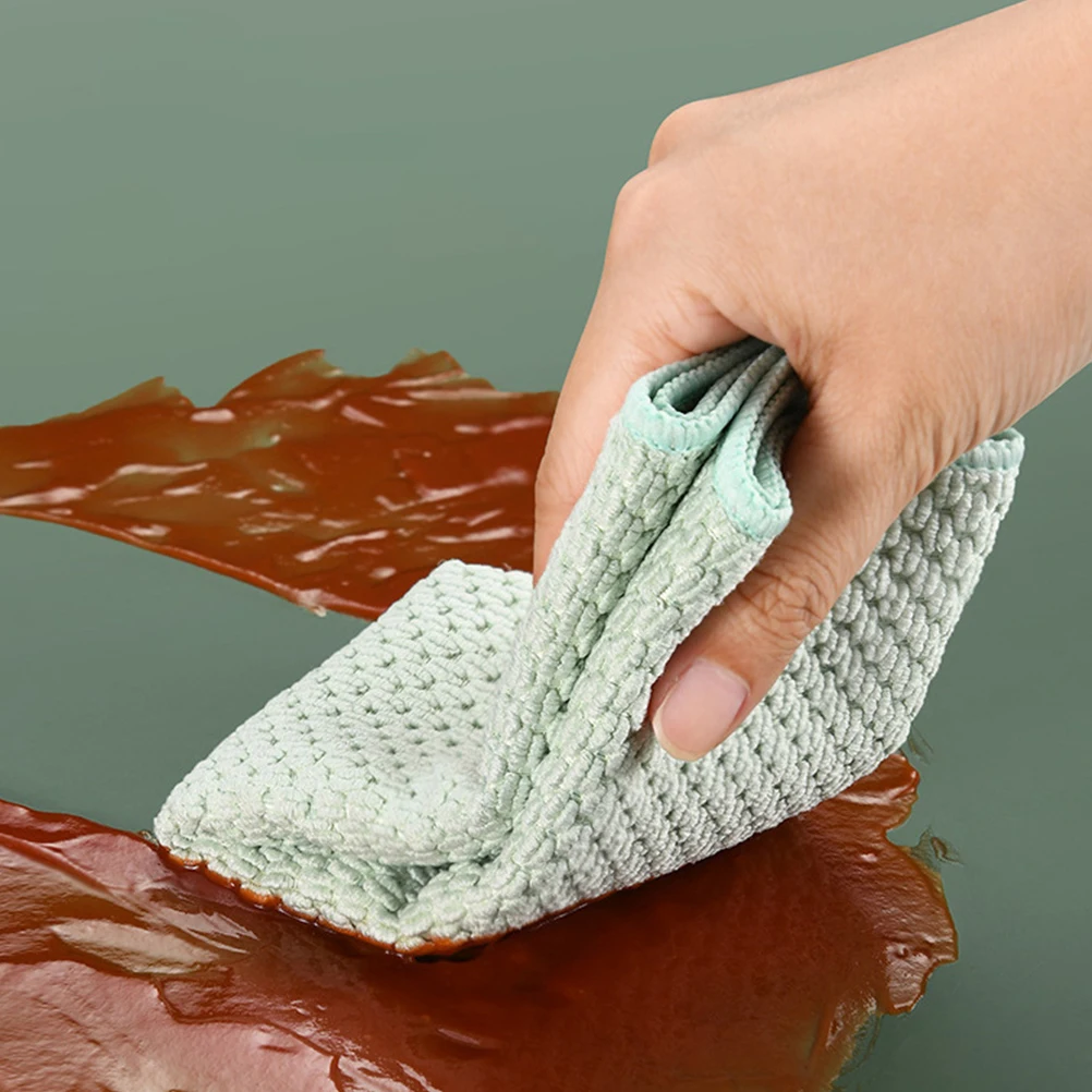 5Pcs Kitchen for Cleaning with Strong Absorption Practical Dishcloths Non-Scratch Microfiber Cloth Practical Duster 
5Pcs Kitchen for Cleaning with Strong Absorption Practical Dishcloths Non-Scratch Microfiber Cloth Practical Duster