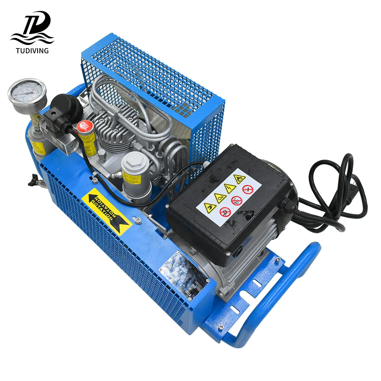 TUDIVING High Performance Auto Stop 100LPM 4Cylinder 300bar 4500psi High-Capacity Air Compressors For Scuba Diving Gas Bottles
TUDIVING High Performance Auto Stop 100LPM 4Cylinder 300bar 4500psi High-Capacity Air Compressors For Scuba Diving Gas Bottles