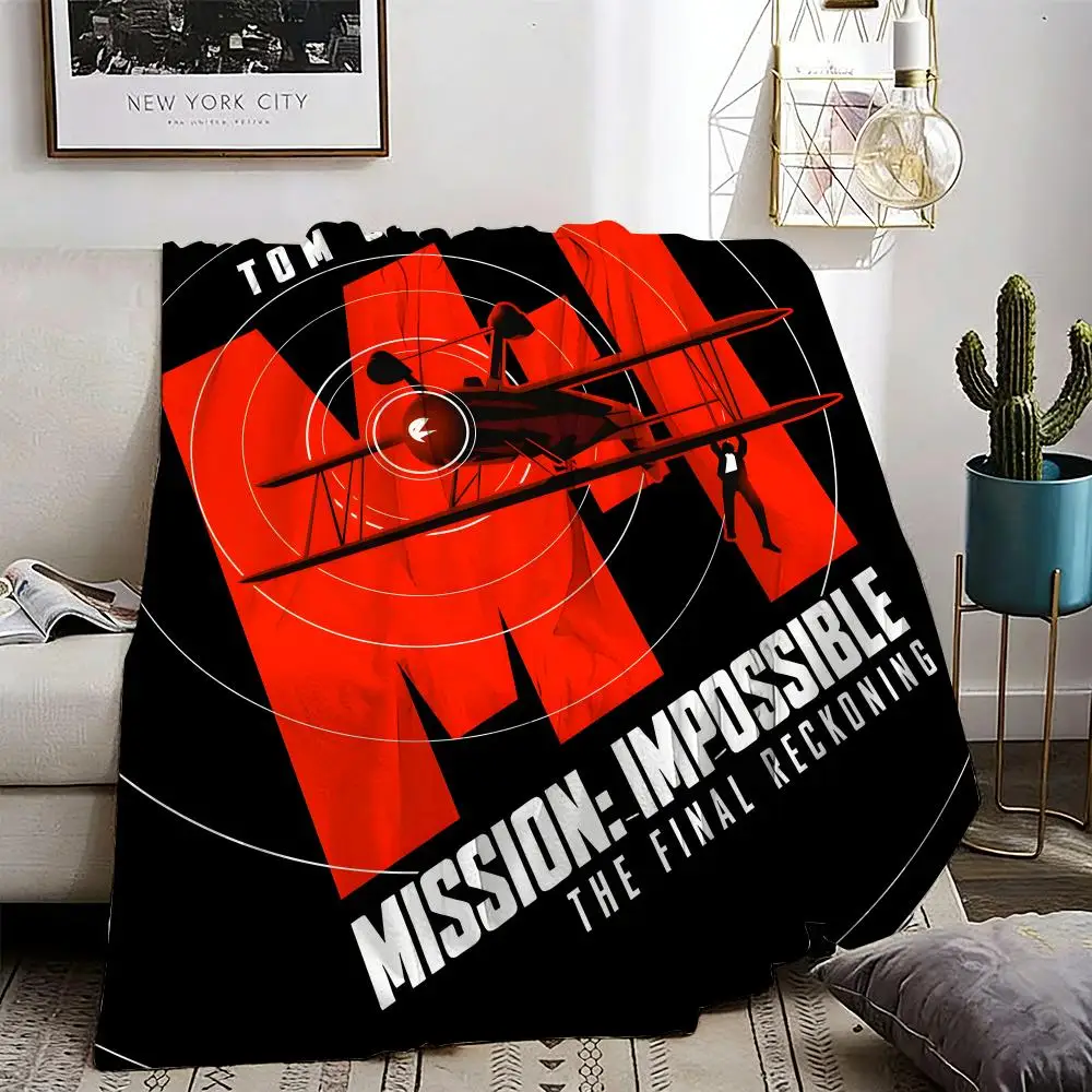 Mission Impossible The Final Reckoning Throw Lightweight 240g Flannel Blanket Soft Skin-friendly for Summer Cooling
Mission Impossible The Final Reckoning Throw Lightweight 240g Flannel Blanket Soft Skin-friendly for Summer Cooling