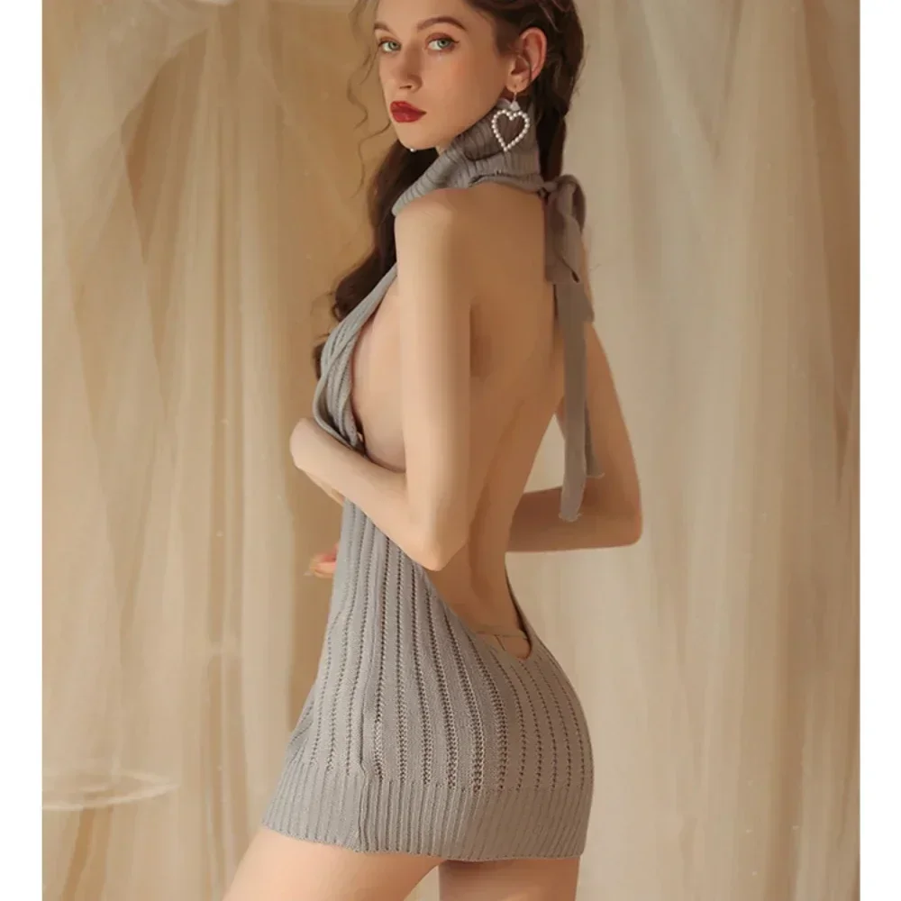 Women Lingerie Mesh Lace Nightgown Sleeveless Knit Pattern Sweater Nightwear Home Dress Sexy Nightdress Deep V Lace Sleepwear
Women Lingerie Mesh Lace Nightgown Sleeveless Knit Pattern Sweater Nightwear Home Dress Sexy Nightdress Deep V Lace Sleepwear