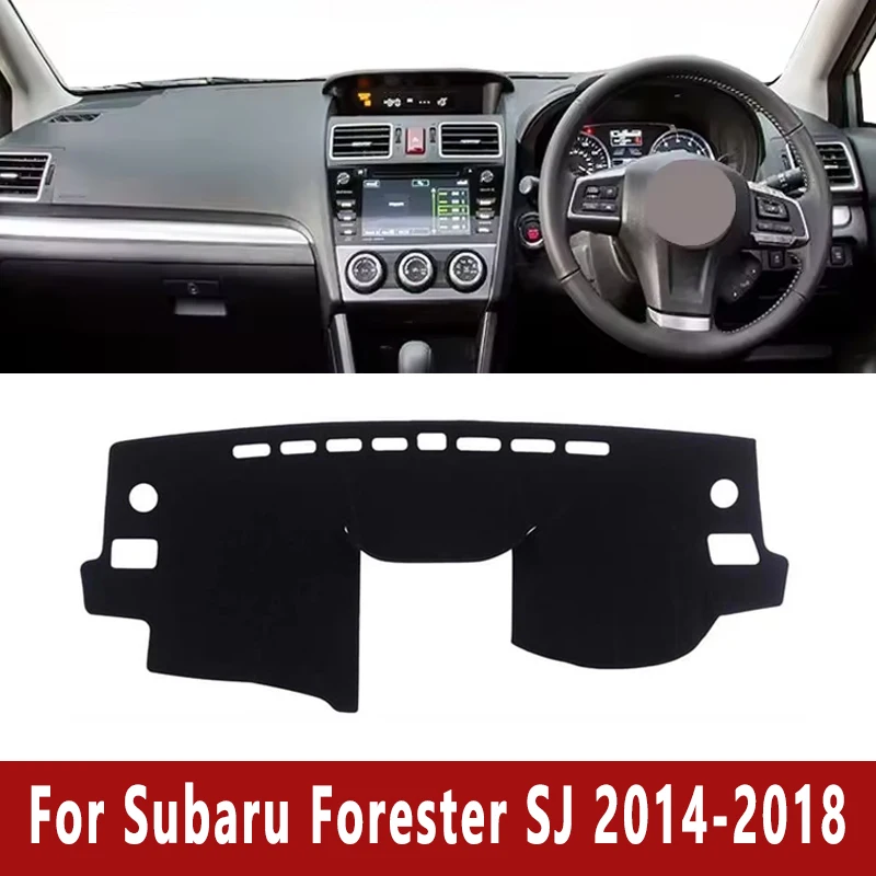 Car Dashboard Mat Dash Cover Center Console Pad Custom for Subaru Forester SJ 2014-2018 2015 Nonslip Cape Sunshade Accessories 
Car Dashboard Mat Dash Cover Center Console Pad Custom for Subaru Forester SJ 2014-2018 2015 Nonslip Cape Sunshade Accessories