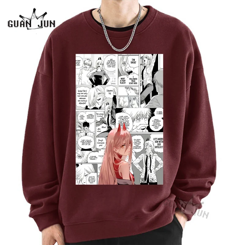 Chainsaw Man Denji Power Anime Men Kawaii Cartoon Manga Sweatshirts Women Pullover Harajuku Casual Hoodies Hip Hop Streetwear
Chainsaw Man Denji Power Anime Men Kawaii Cartoon Manga Sweatshirts Women Pullover Harajuku Casual Hoodies Hip Hop Streetwear