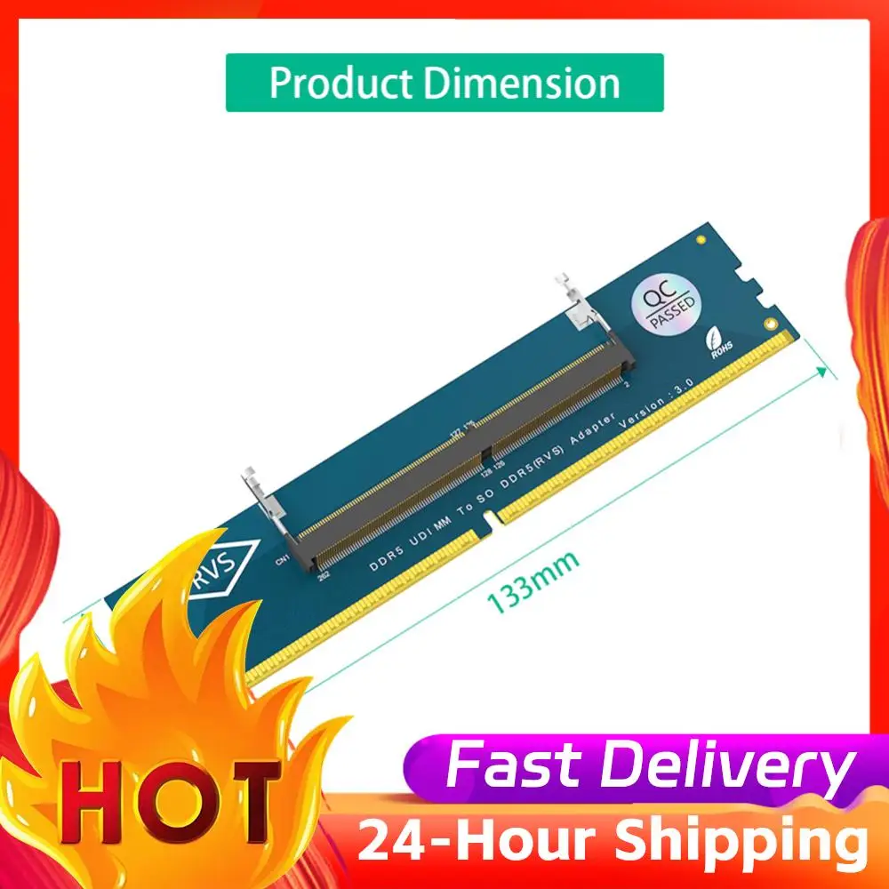 1-5 шт. адаптер памяти для ноутбука к настольному компьютеру DDR5 SO-DIMM к ПК DIMM карта адаптера памяти DDR5 разъем карты для настольного ноутбука
1-5 шт. адаптер памяти для ноутбука к настольному компьютеру DDR5 SO-DIMM к ПК DIMM карта адаптера памяти DDR5 разъем карты для настольного ноутбука