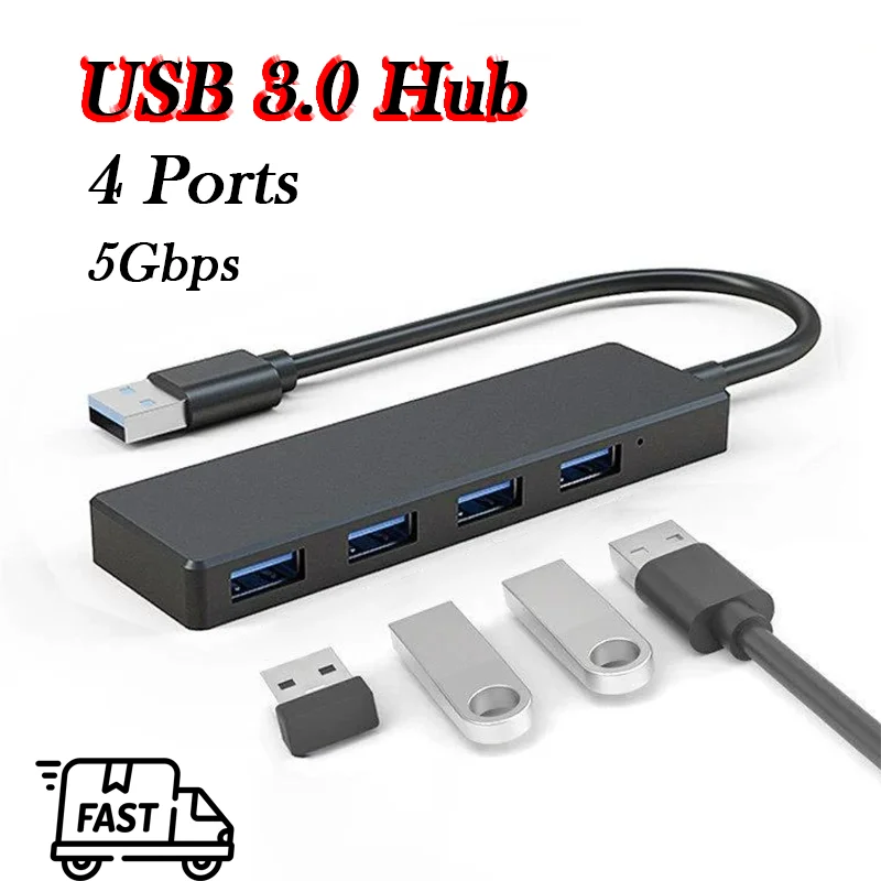 1 шт., 4-портовый адаптер-сплиттер USB 3.0 — высокоскоростной 5 Гбит/с, ультратонкий портативный USB-концентратор для ПК, ноутбука, настольного компьютера, MacBook, Windows
1 шт., 4-портовый адаптер-сплиттер USB 3.0 — высокоскоростной 5 Гбит/с, ультратонкий портативный USB-концентратор для ПК, ноутбука, настольного компьютера, MacBook, Windows