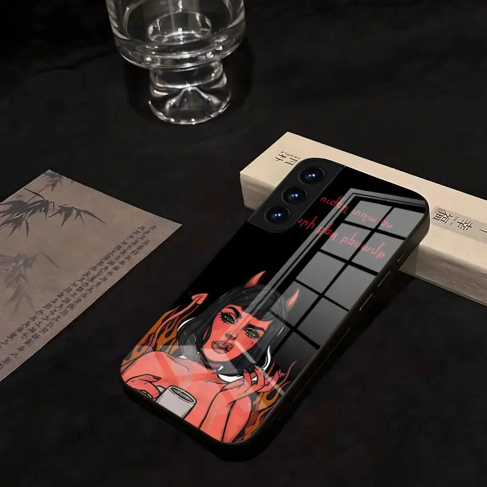 Модный чехол для телефона Devil Girl для Samsung Glass S25 24 23 A54 S21 S22 Ultra A 42 32 52 51 Note 23 S10 E Plus S20 FE Pro
Модный чехол для телефона Devil Girl для Samsung Glass S25 24 23 A54 S21 S22 Ultra A 42 32 52 51 Note 23 S10 E Plus S20 FE Pro