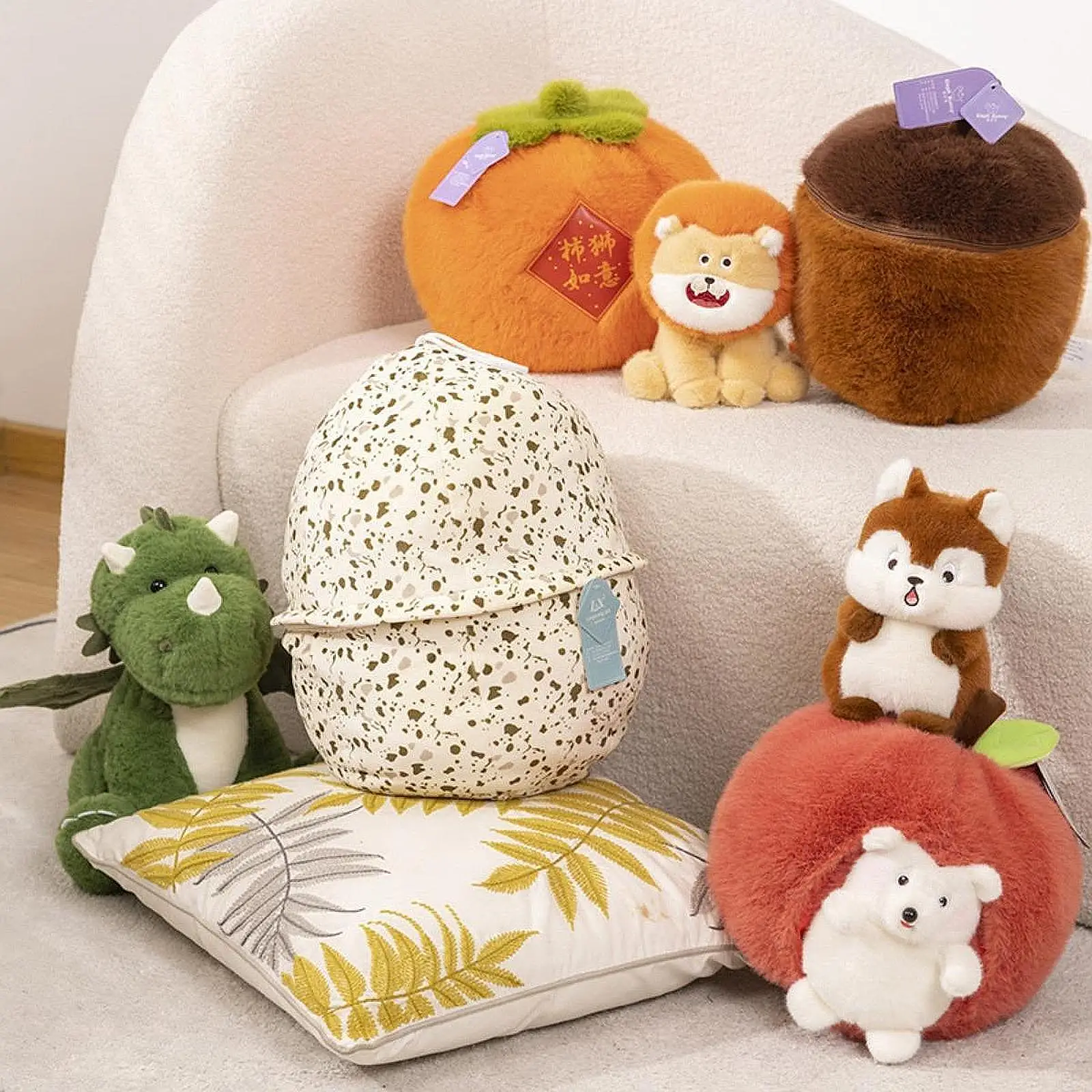 Мягкая игрушка-подушка для комфорта и декора офиса
Мягкая игрушка-подушка для комфорта и декора офиса