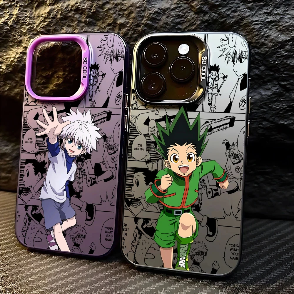 Japanese Manga H-Hunter Gon Freecss Killua Zoldyck Case for iPhone 17 Air 16 E 15 14 Plus 13 12 Mini 11 Pro Max Acrylic Cover
Japanese Manga H-Hunter Gon Freecss Killua Zoldyck Case for iPhone 17 Air 16 E 15 14 Plus 13 12 Mini 11 Pro Max Acrylic Cover
