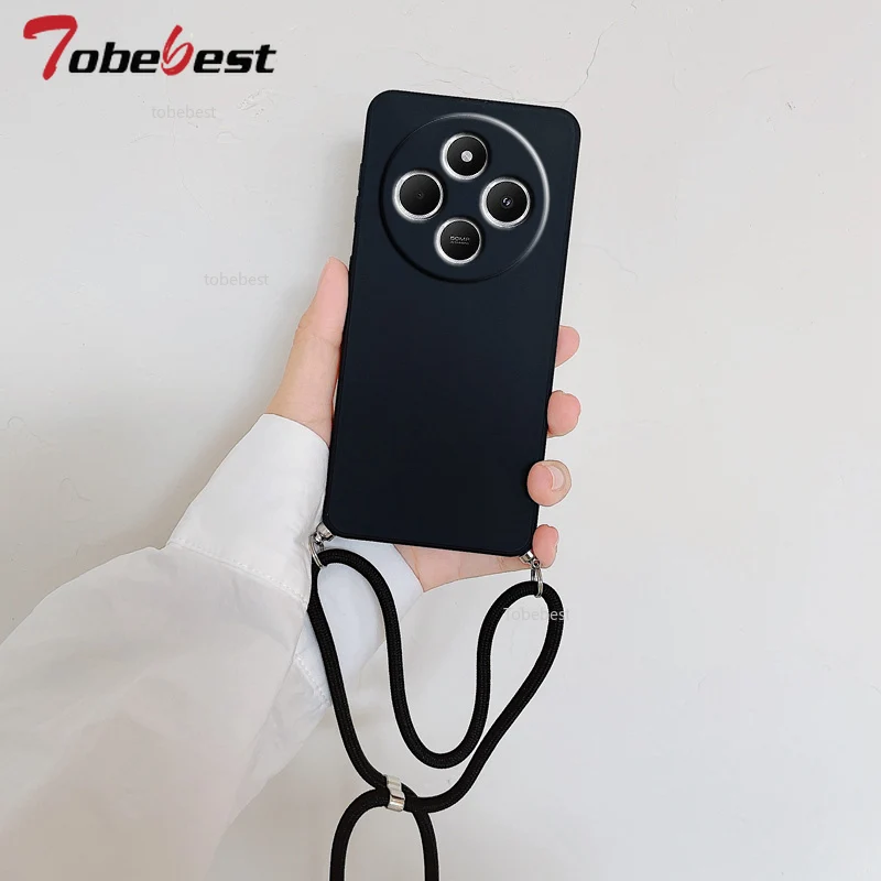 Crossbody Necklace Strap Cord Lanyard Silicone Case for Xiaomi Redmi Note 15 Pro Plus 4G 5G Soft Back Cover
Crossbody Necklace Strap Cord Lanyard Silicone Case for Xiaomi Redmi Note 15 Pro Plus 4G 5G Soft Back Cover