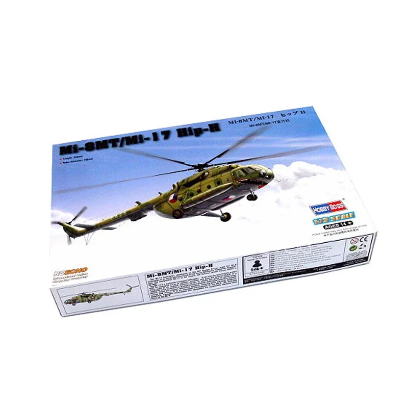 Trumpeter Plastic Model Kit 87208 Russian Mi-8MT/Mi-17 Helicopter 1/72 Aircraft
Trumpeter Plastic Model Kit 87208 Russian Mi-8MT/Mi-17 Helicopter 1/72 Aircraft