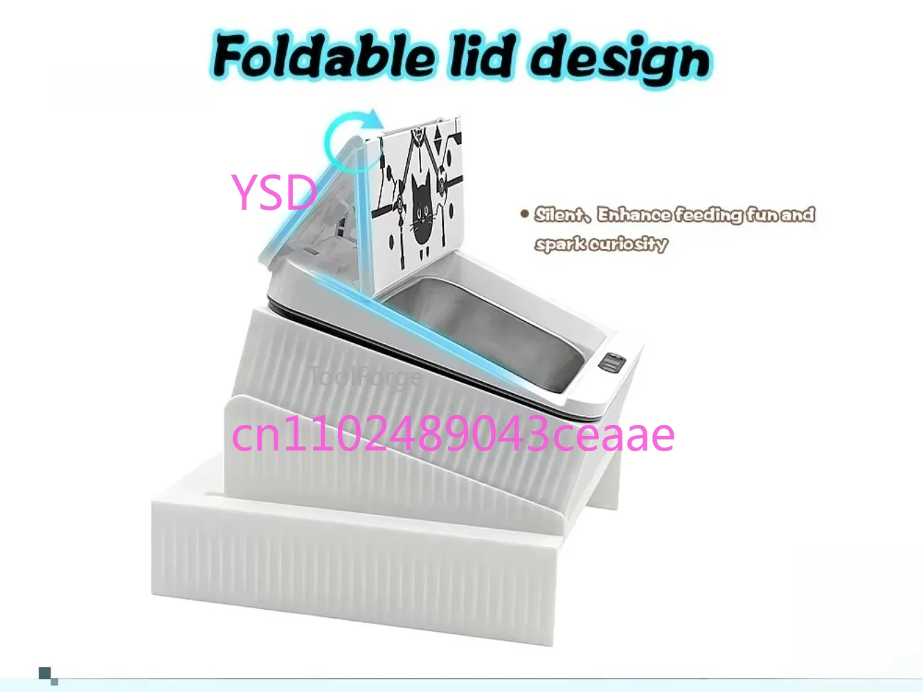 Smart Automatic Pet Feeder With Sensor, Elevated Base, and 650ml Capacity for Wet & Dry Food
Smart Automatic Pet Feeder With Sensor, Elevated Base, and 650ml Capacity for Wet & Dry Food