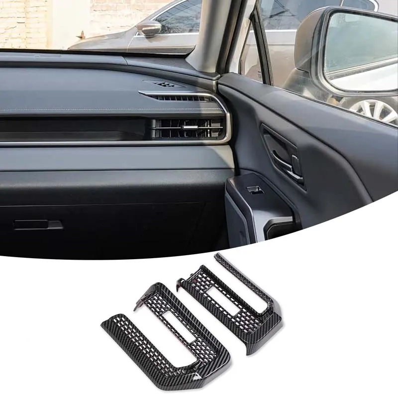 For Toyota RAV4 2026+ Carbon Fiber Pattern Side Air Conditioning Outlet Vent Cover Car Interior Decoration Accessories ABS Mate
For Toyota RAV4 2026+ Carbon Fiber Pattern Side Air Conditioning Outlet Vent Cover Car Interior Decoration Accessories ABS Mate