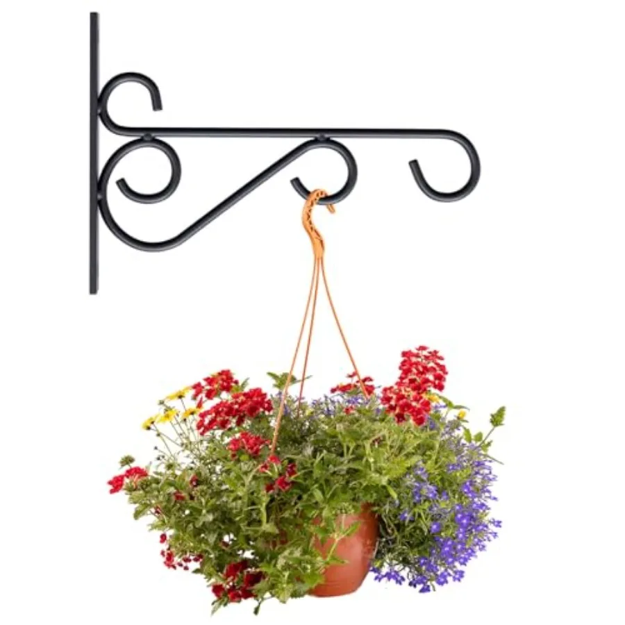Plant Hanger Hook 2 Pack Plant Hangers Outdoor Indoor Heavy Duty Hanging Basket Hooks Wall Plant Hanger for Fence Lantern Bird
Plant Hanger Hook 2 Pack Plant Hangers Outdoor Indoor Heavy Duty Hanging Basket Hooks Wall Plant Hanger for Fence Lantern Bird